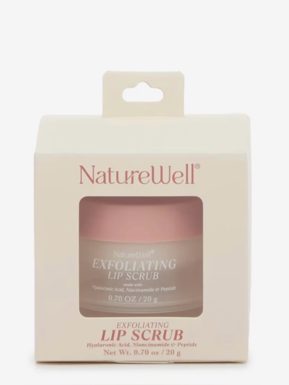 NatureWell Exfoliating Lip Scrub NWT